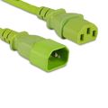 Enet C13 To C14 10Ft Green Pwr Extension Cord C13C14-GN-10F-ENC